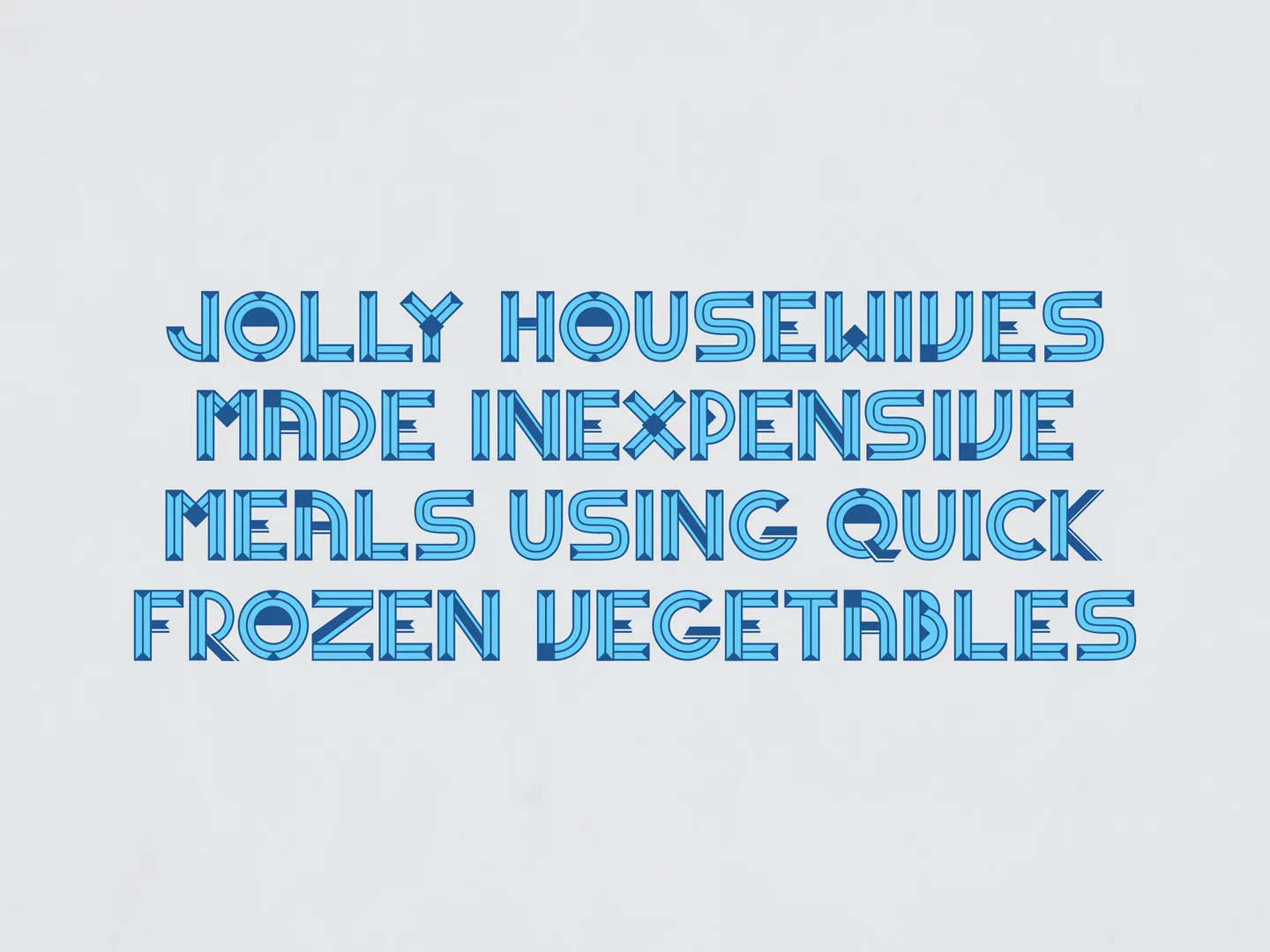 module lettering for portfolio0