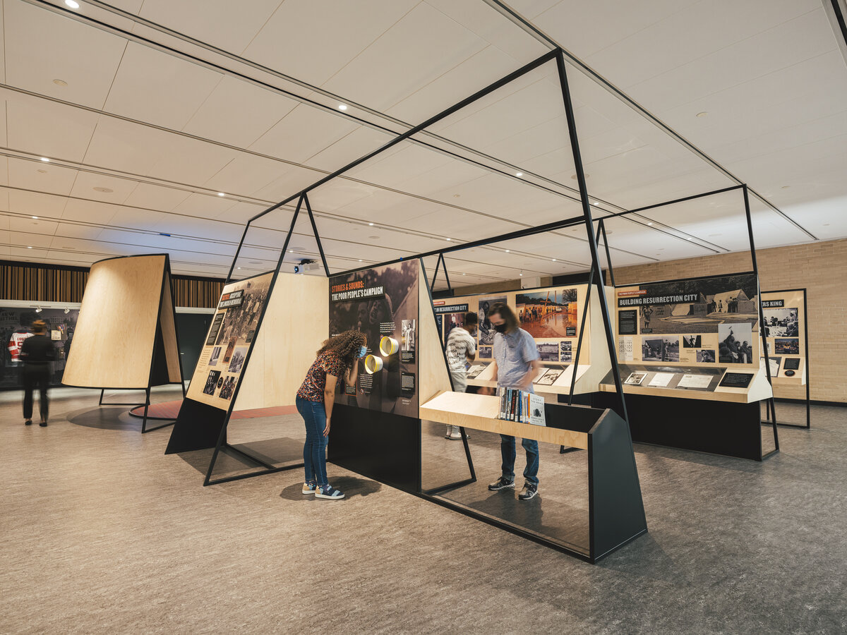 MLK Memorial Library Exhibition Design